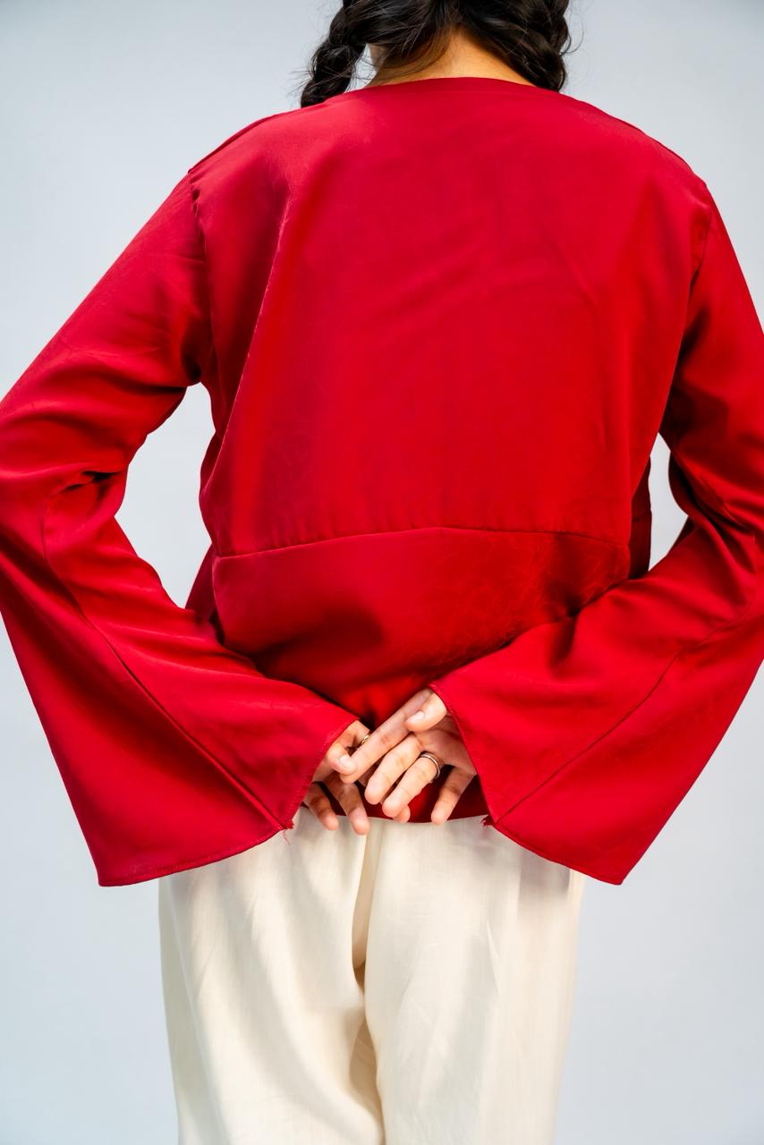Crimson Muse Top
