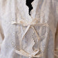 Ivory Lace Tie Up Top