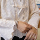 Ivory Lace Tie Up Top