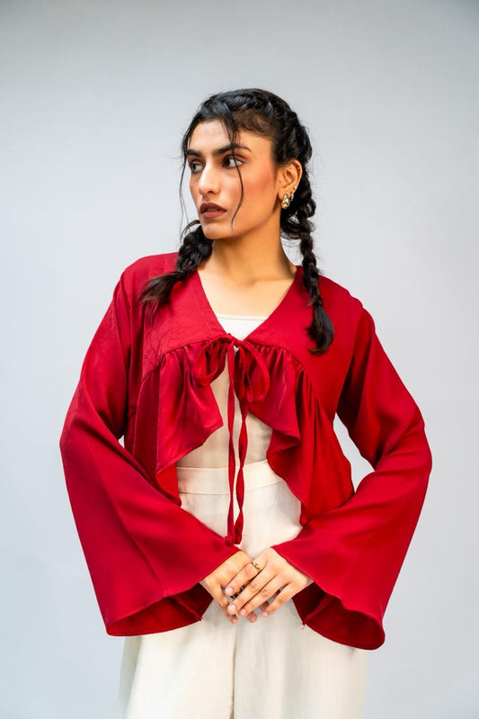Crimson Muse Top