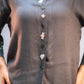 Grey Embroidered Shirt