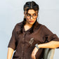 Brown Button Down