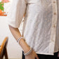 Ivory Button-Down Top