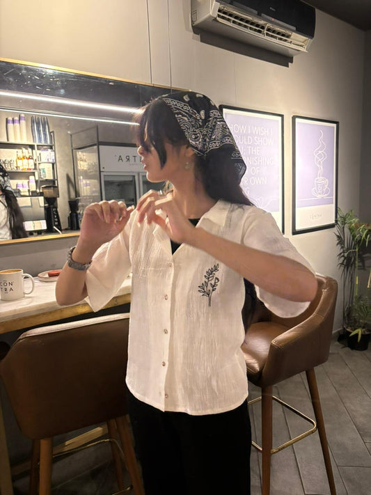 White Button Down