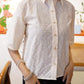 Ivory Button-Down Top