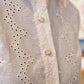 Ivory Button-Down Top