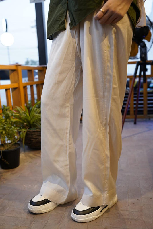 Dune Gloss Loose-Fit Pants