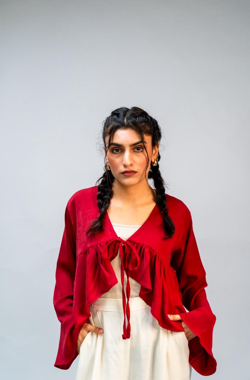 Crimson Muse Top