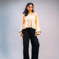 Beige Flare Top