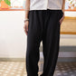 Black Ease Loose-Fit Trousers