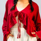 Crimson Muse Top