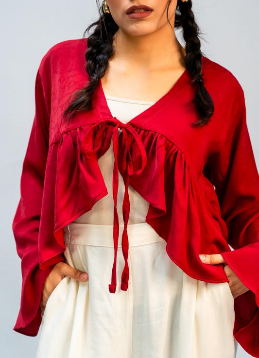 Crimson Muse Top