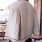 Light blue Embroidered Tie Up Top