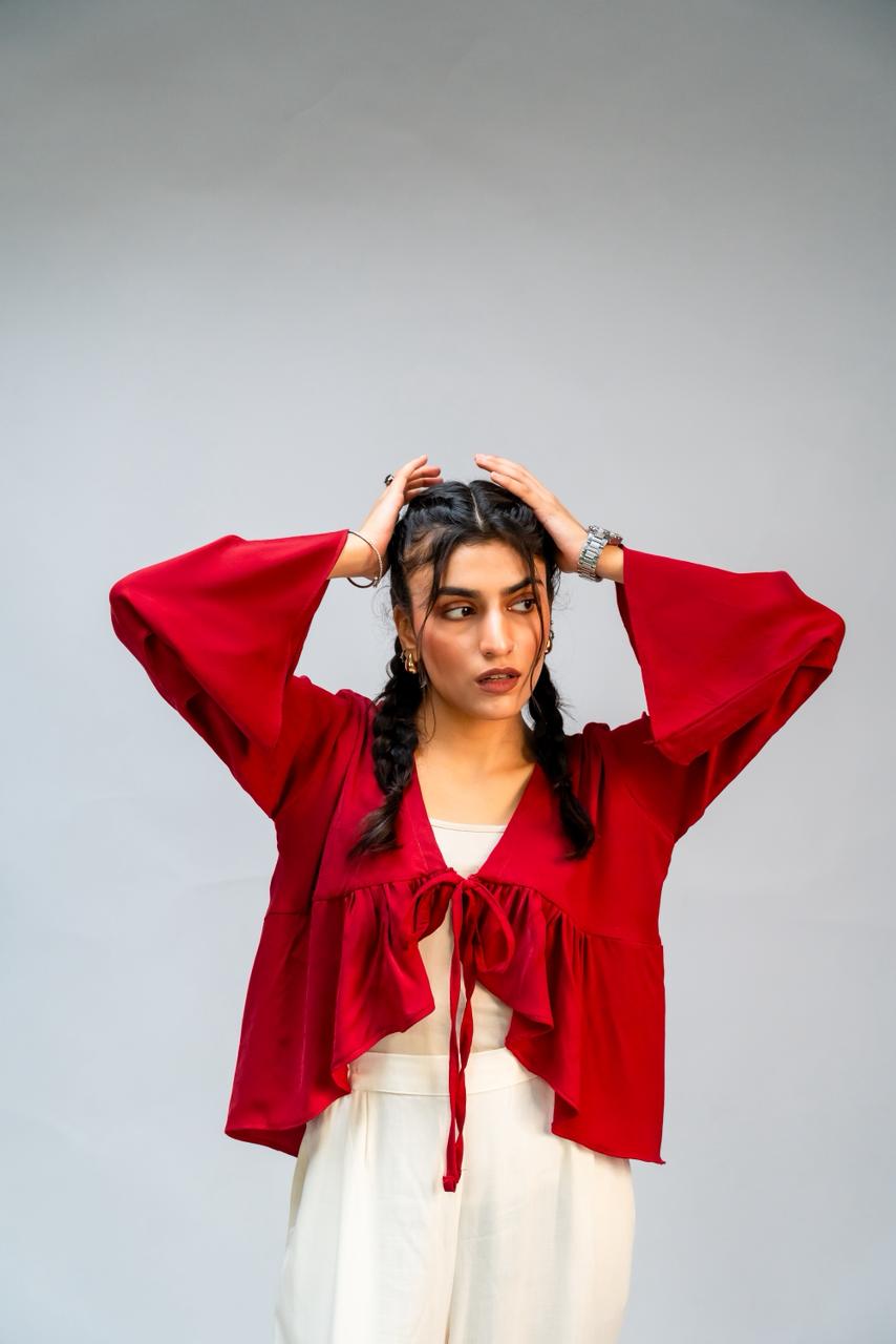 Crimson Muse Top