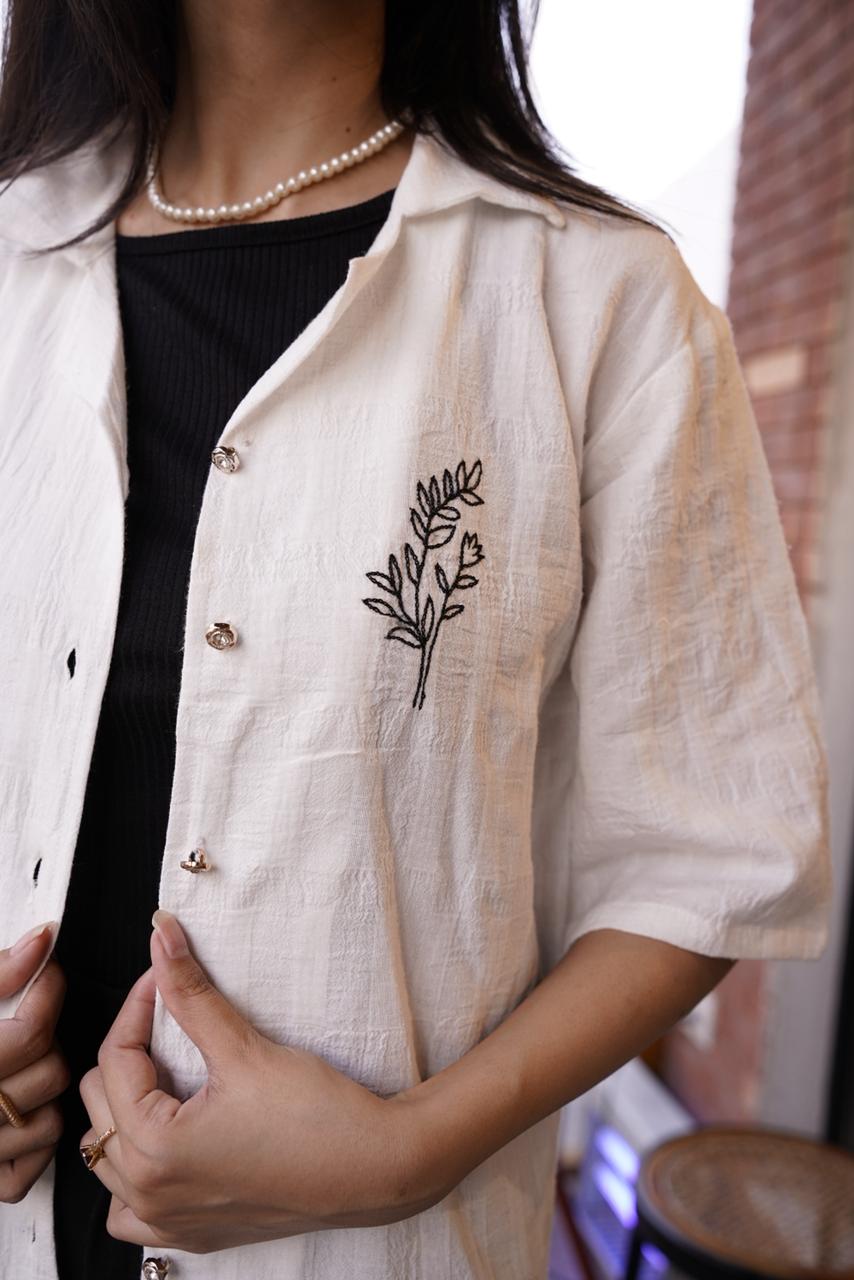 White Button Down