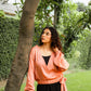 Pink Wrap Top