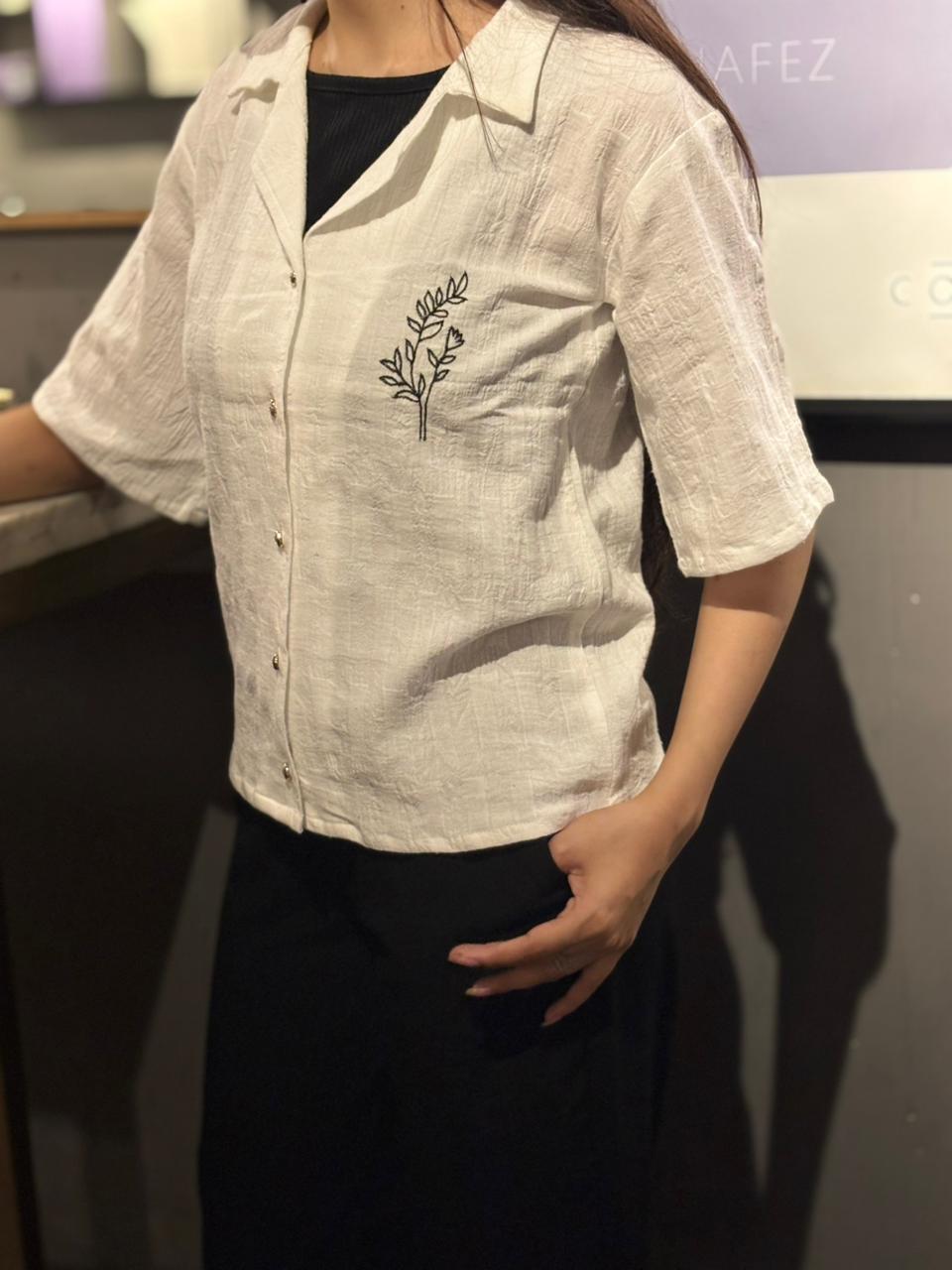 White Button Down
